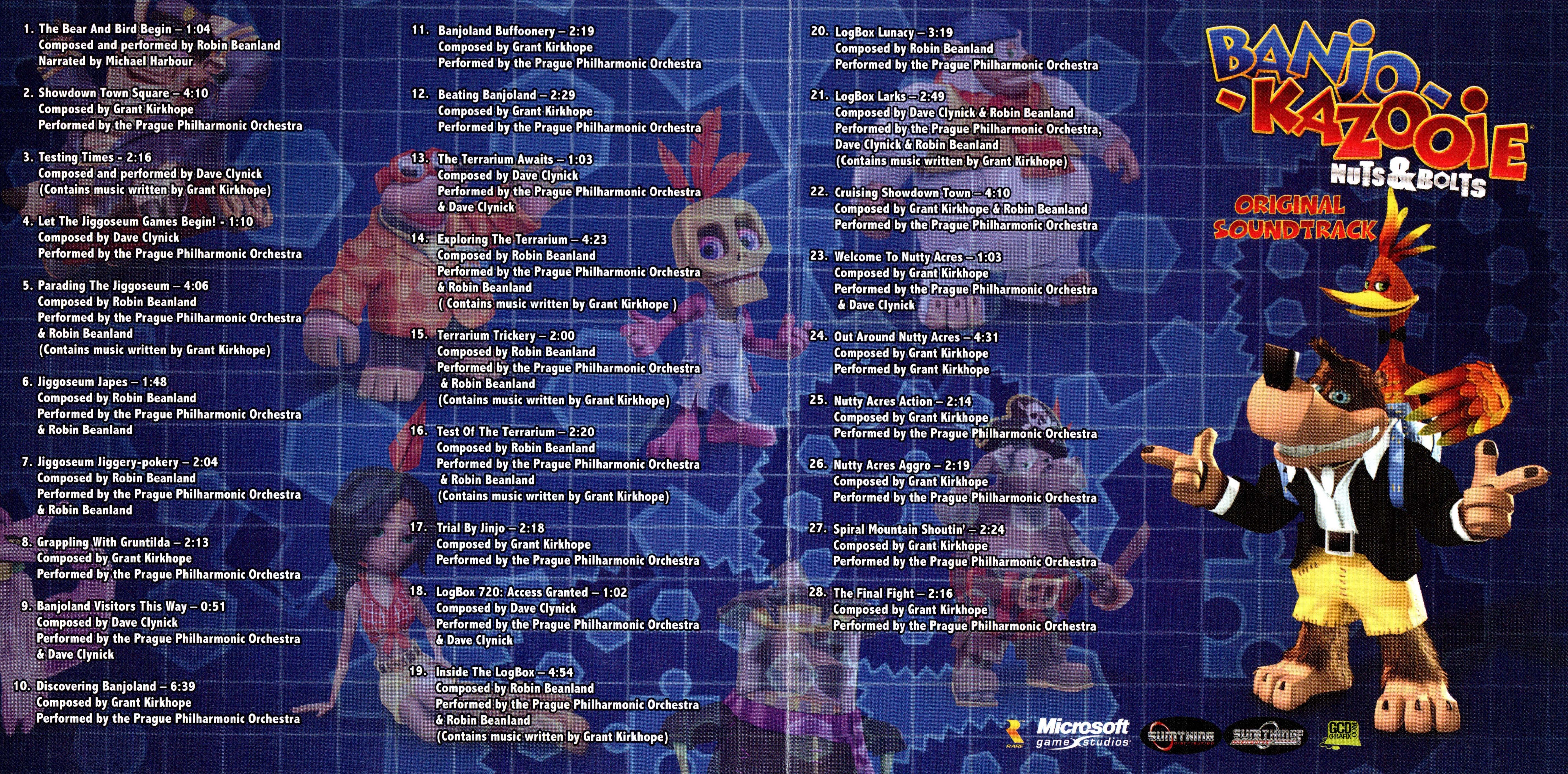 Banjo-Kazooie Nuts & Bolts Original Soundtrack (2009) MP3